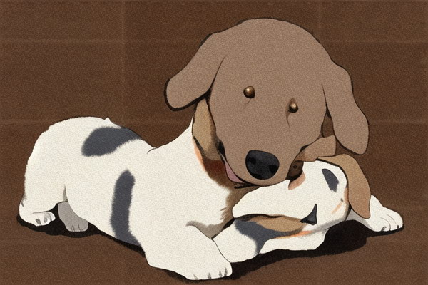 小狼狗の群れ多くの犬たちの謎