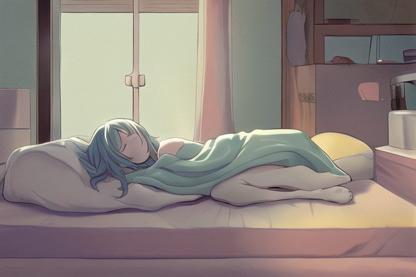 麦の上で夢を描く女性たち夢の中で穀物と共に眠る美しさ