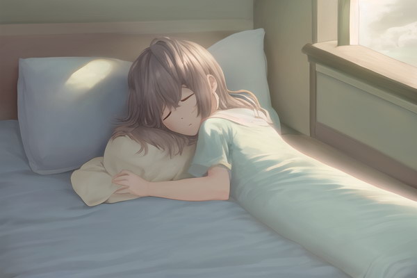 夢の中で遊ぶ赤ちゃん不眠の夜の物語