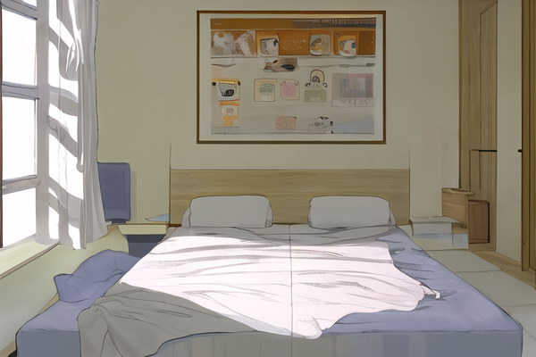 夜更けの静かな部屋で眠りに落ちるしかし夢の中はまた違う世界ある日私は熊の追いかけっこの恐怖に悩まされることになる