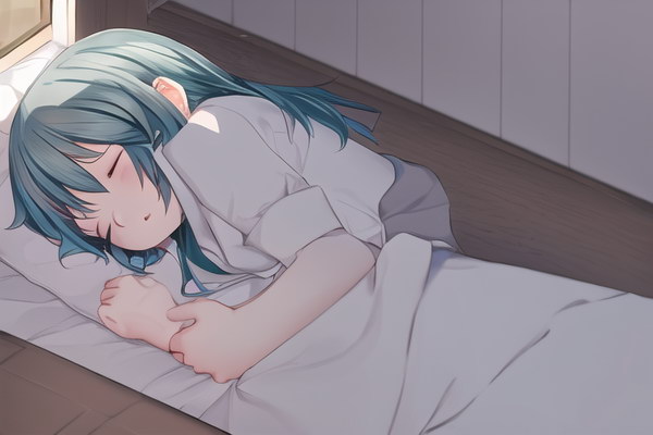 夜の深く静かな部屋に身を投げて眠りについた私はまるで日常の疲れが一掃されたかのように穏やかな夢に導かれていった