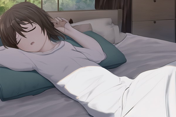 夜の深く静かな部屋で一人で眠っていた私は突然の恐怖に目を覚ましたそれはまるで現実のようだった夢の中で鬼に追われた体験から来たものだった