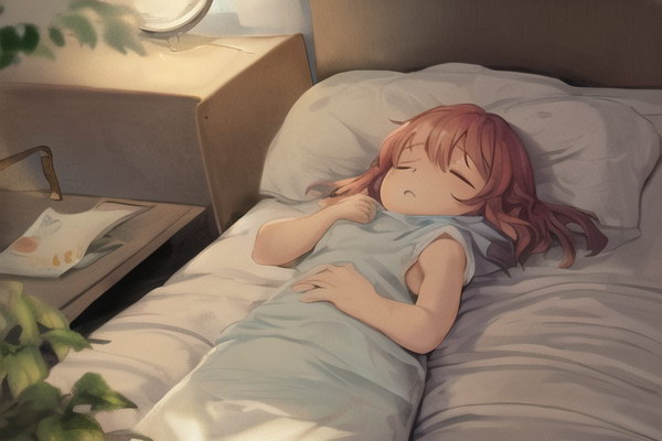 満腹で眠り夢を見ることで飢えを忘れる