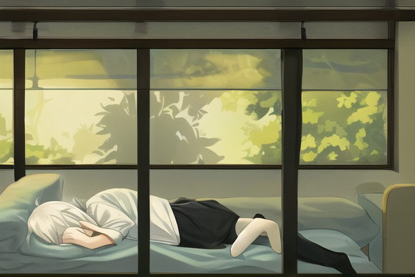 60代の浅睡眠の夜夢の中で現れる恐怖の夜話