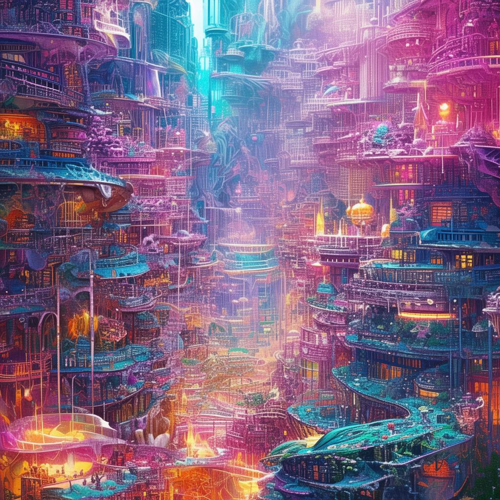 星空坠入梦境:一场跨越宇宙的奇幻之旅