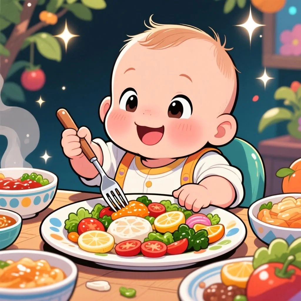 12个月宝宝一日三餐辅食食谱大全:照着做不重样