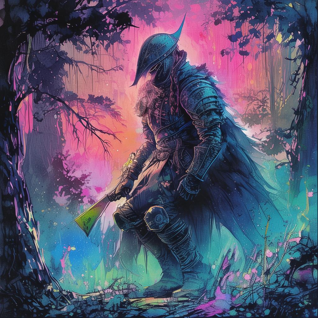 The Celestial Lovers: A Moonlit Isle's Requiem