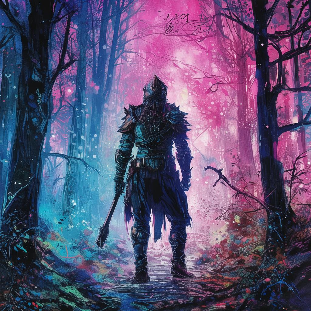 The Enchanted Garden's Guardian: A Tale of the Green Knight's Redemption