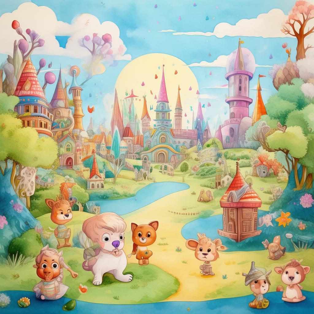 The Enchanted Garden of the Starlit Knight