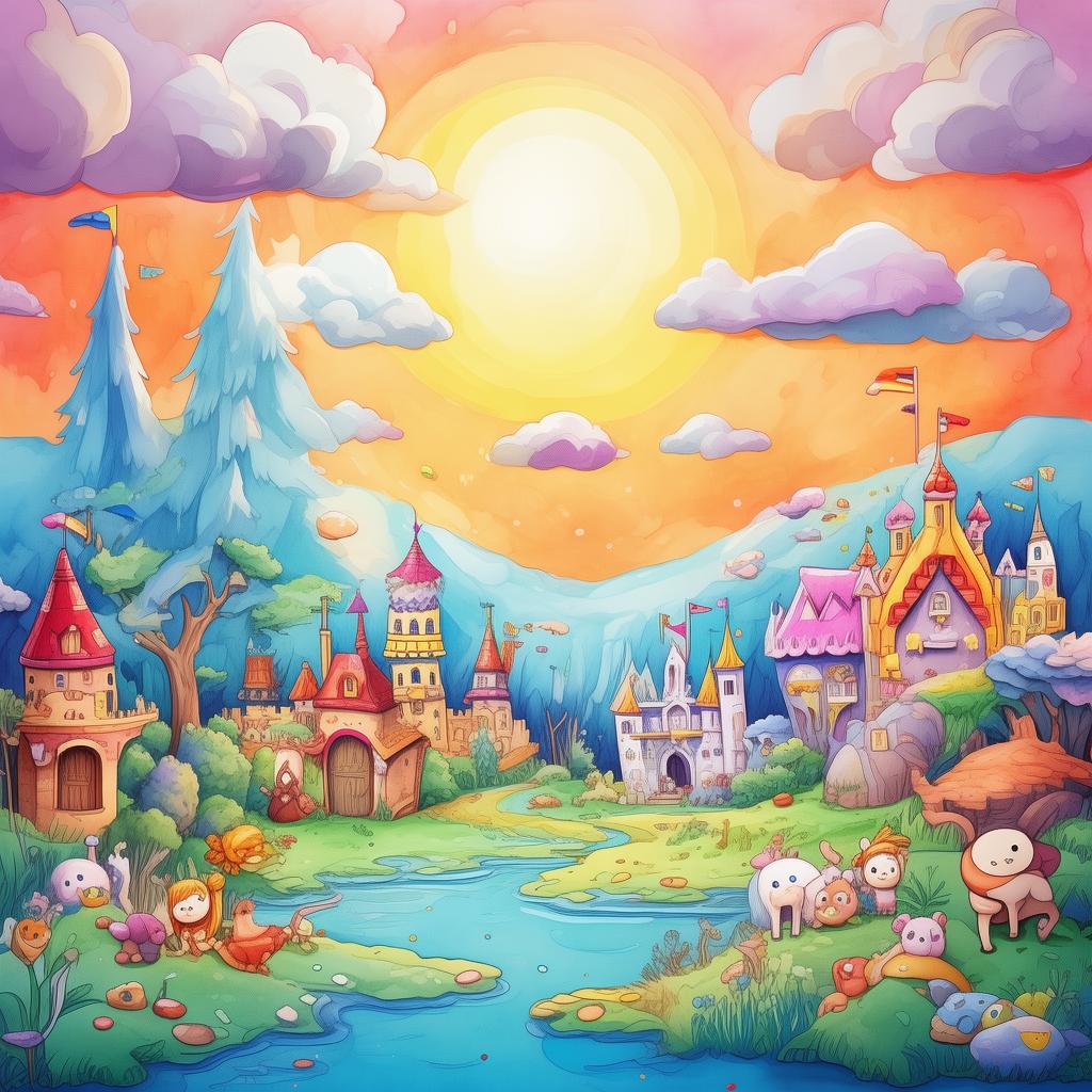 The Enchanted Carousel of the Infinite Sky