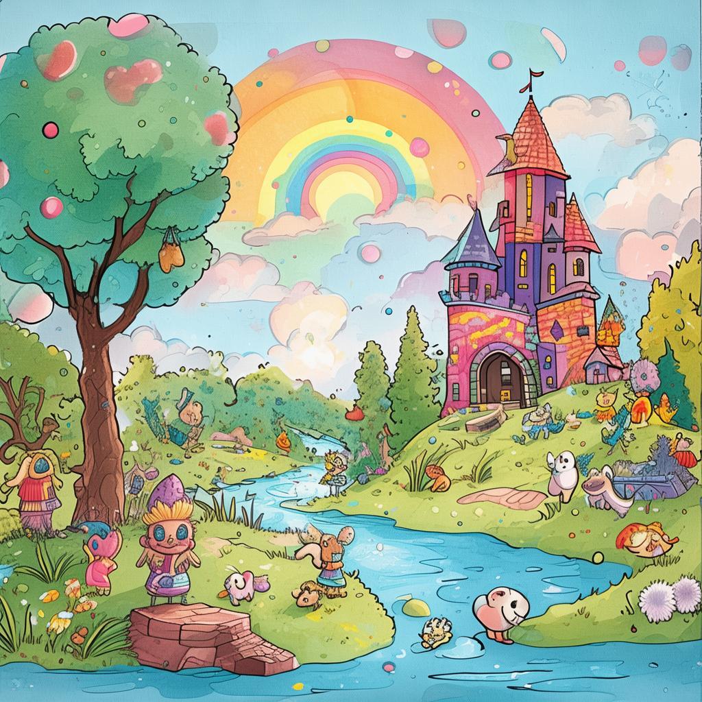 The Enchanted Lighthouse: A Child's Vision of the Future