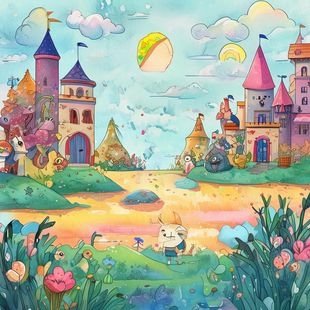 The Enchanted Garden of the Mischievous Sprite