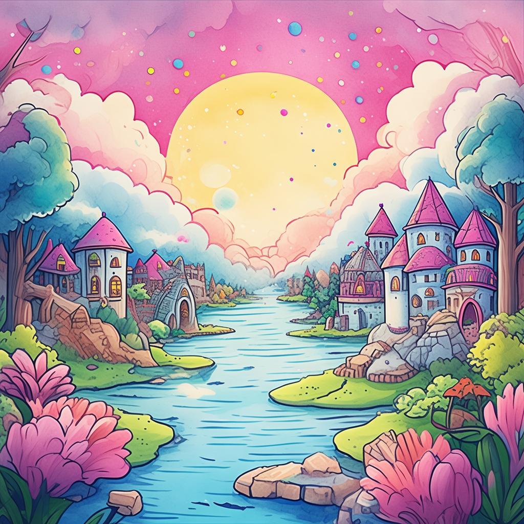 The Enchanted Garden of Joy and Sadness