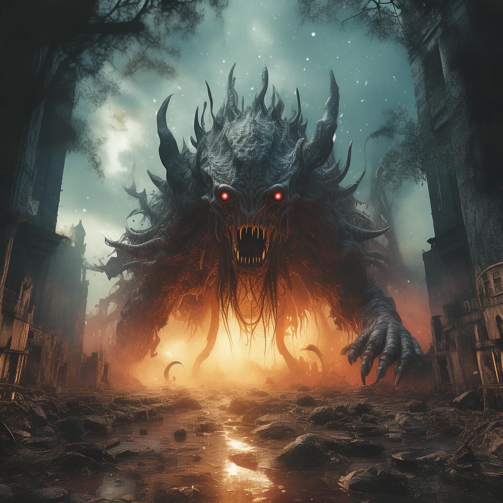 The Whispering Depths of the Rain-Slicked Cthulhu City