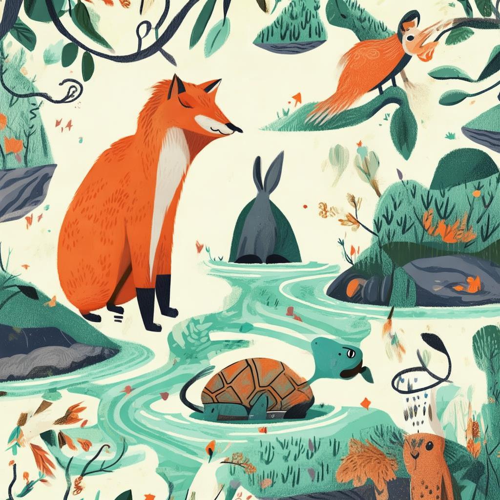 The Fox and the Crow's Parallel Worlds Adventure: A Tale of Illusion and Reality