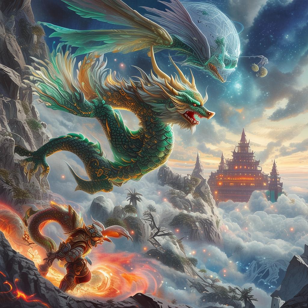 The Resurrection of Jingwei: A Journey Through the Stars and Ink