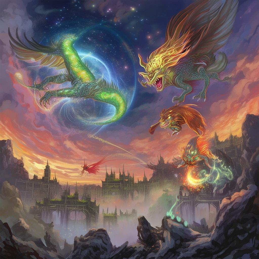 The Enigma of the Azure Dragon: A Quest for the Forbidden Wisdom