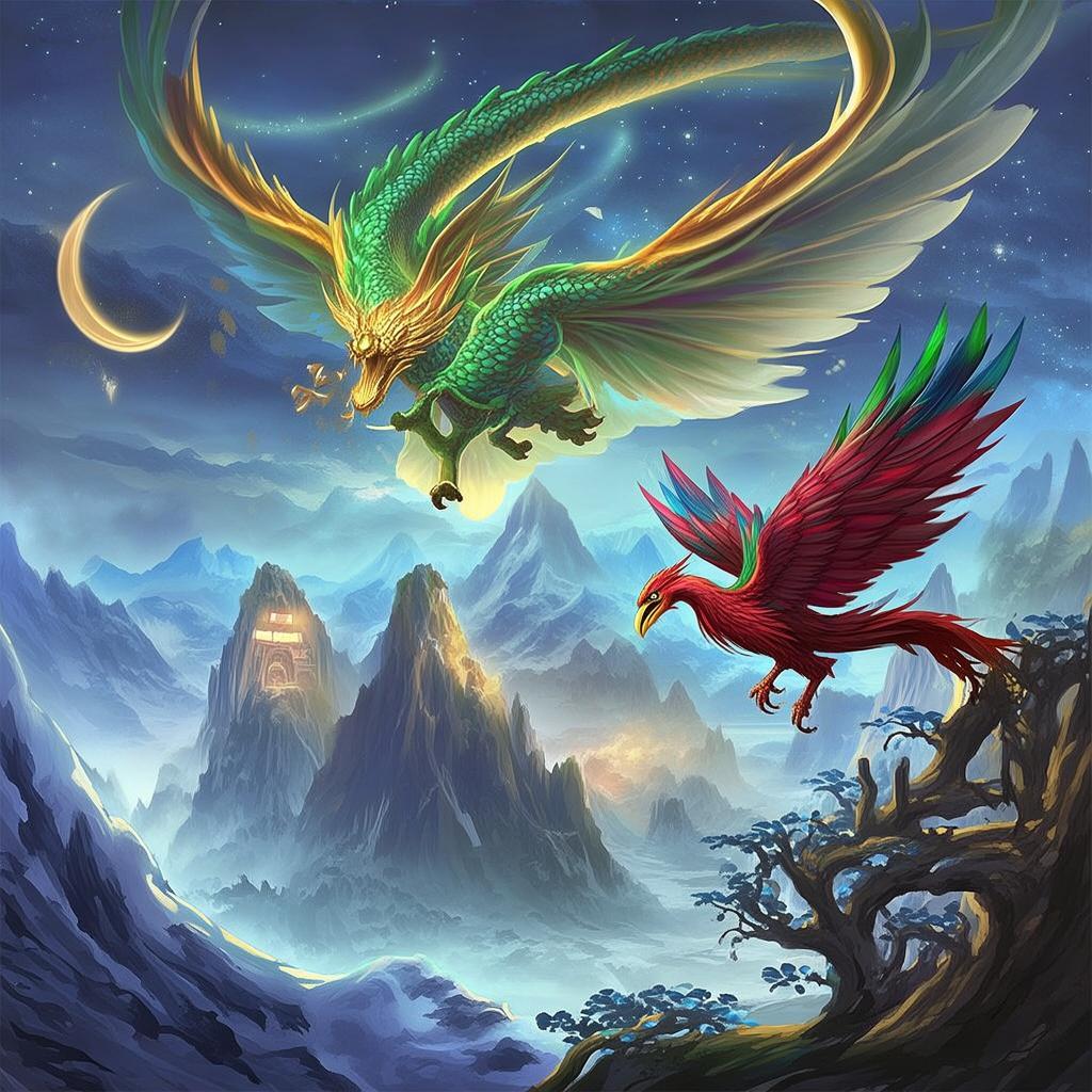 Heavenly Whispers and the Dragon of Ten Thousand Years