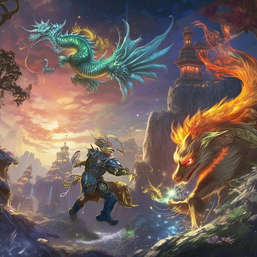 The Celestial Triangle: A Tale of Feng Shui Beasts and the Tempestuous Triangle