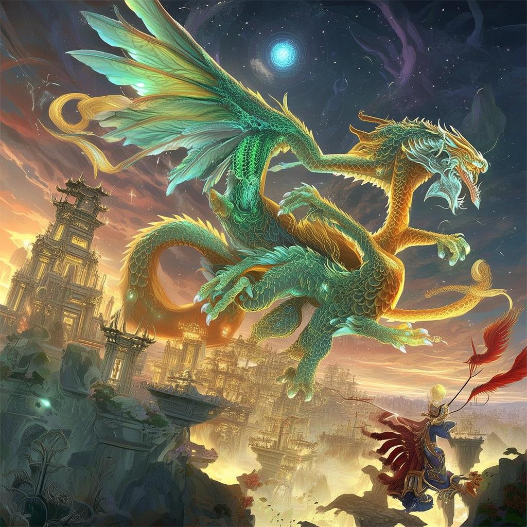 The Enigma of the Azure Dragon and the Whispering Peaks