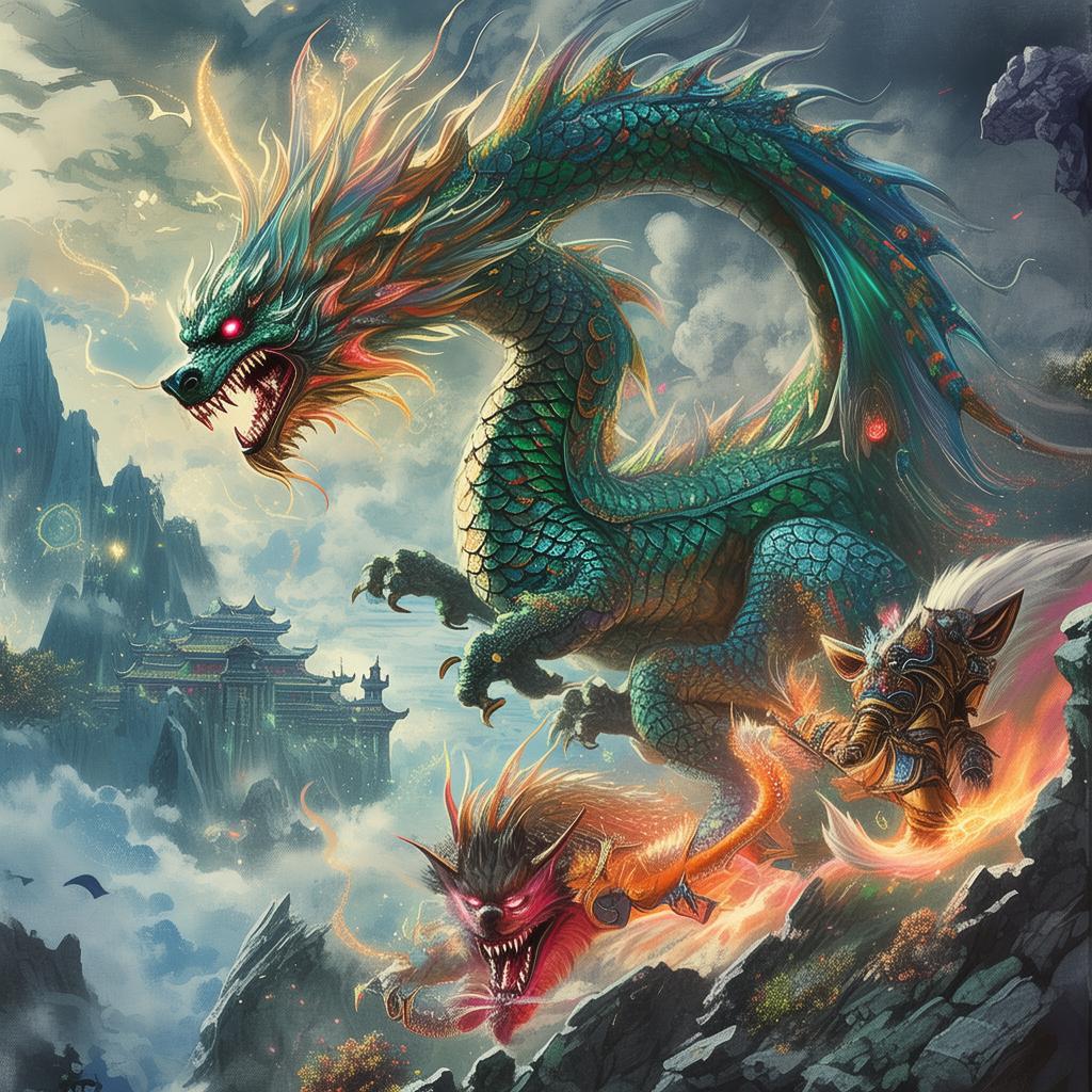 灵山奇遇:探寻山海经的神秘宝藏
