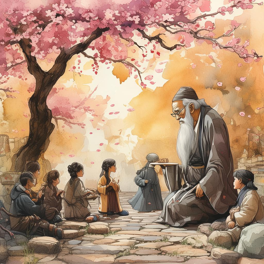 Time-Weaved Wisdom: The Scholar's Enigma
