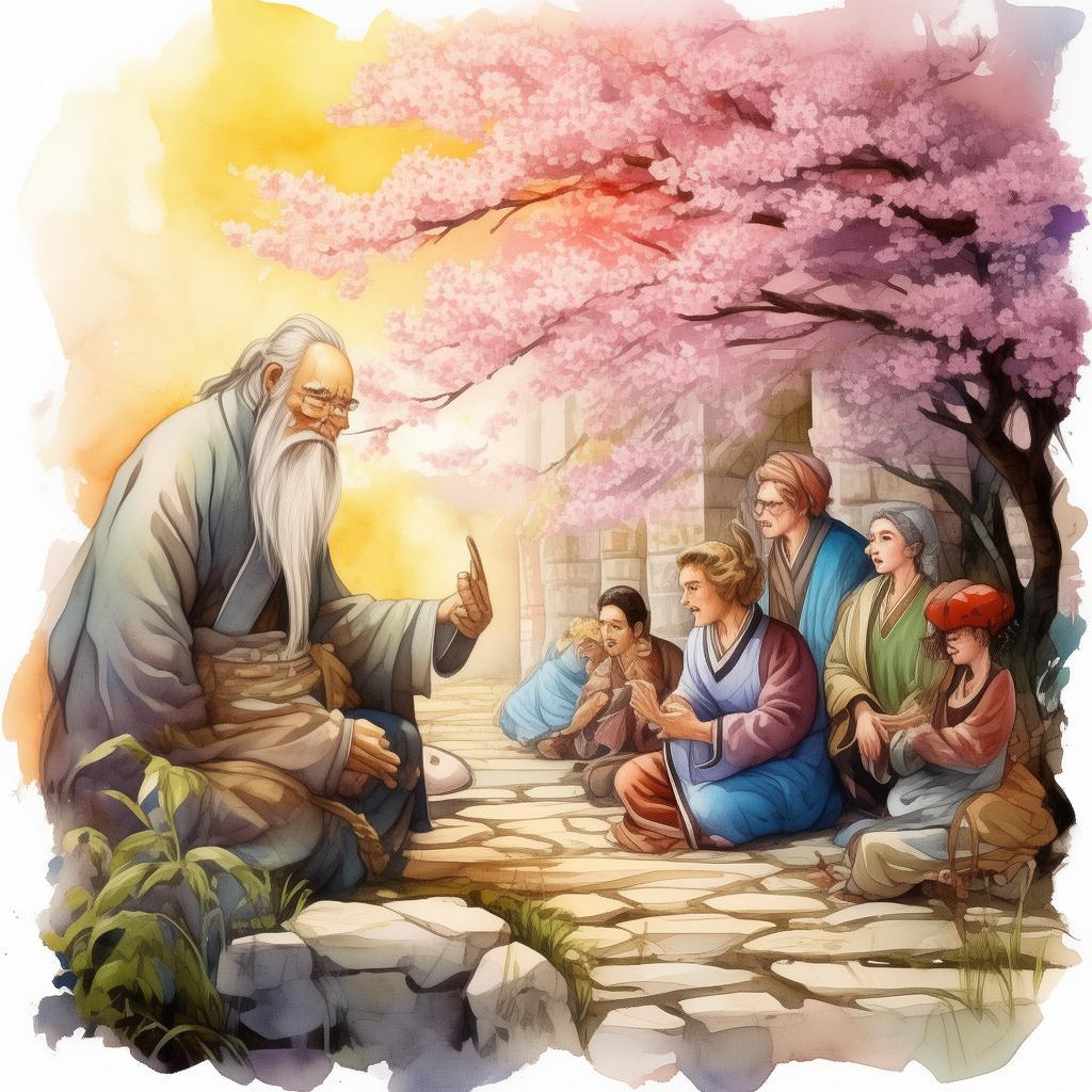 The Monk's Fateful Snowscape: A Journey to Inner Peace