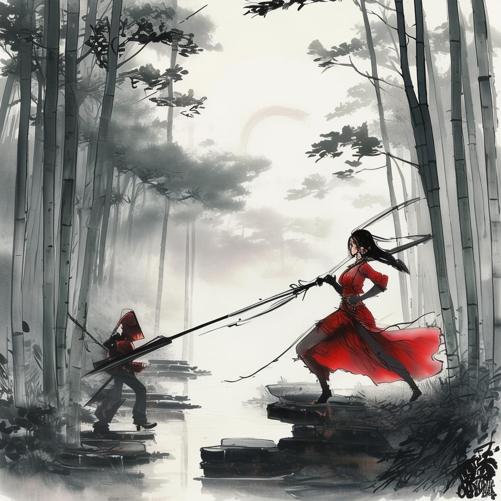 The Whispering Blade: A Martial Scholar's Fateful Encounter