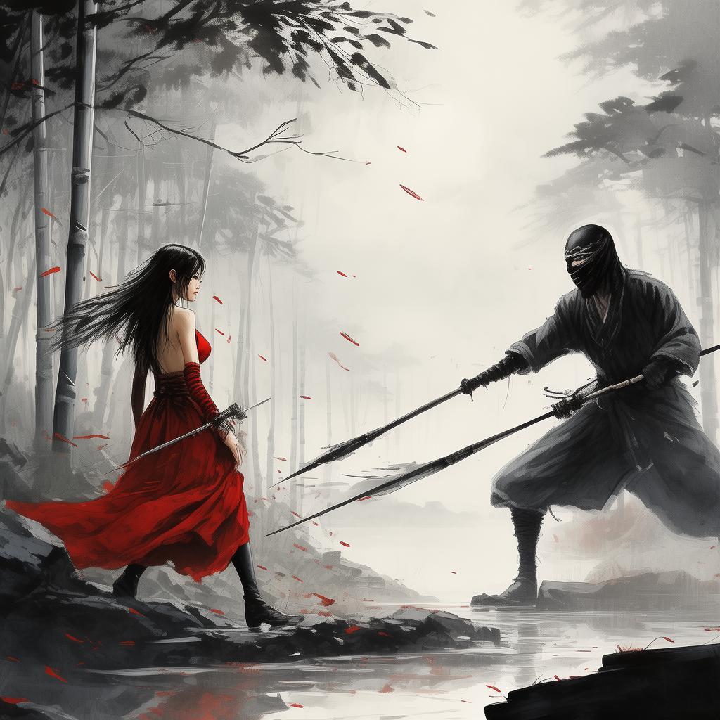Veiled Vengeance: The Monk's Forbidden Challenge