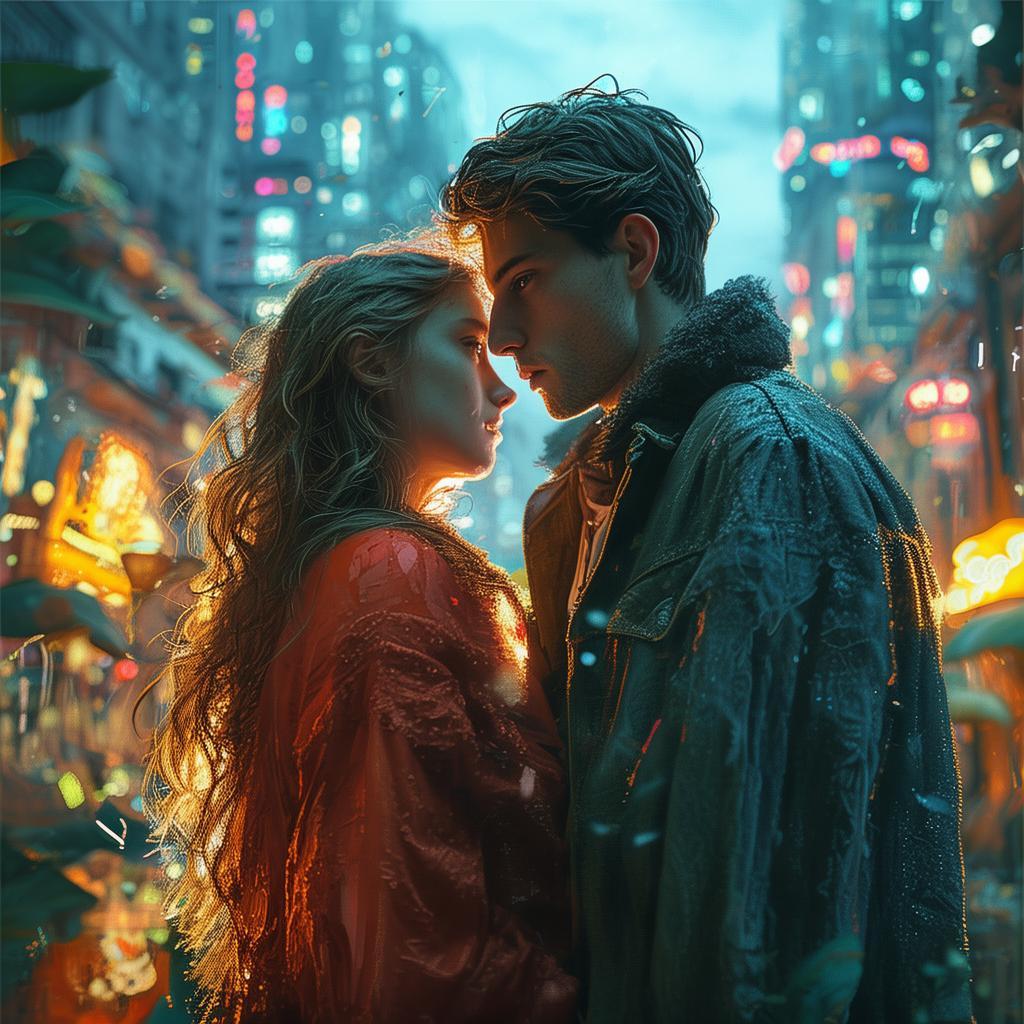 Whispers of the Night: A Silent Love Confrontation