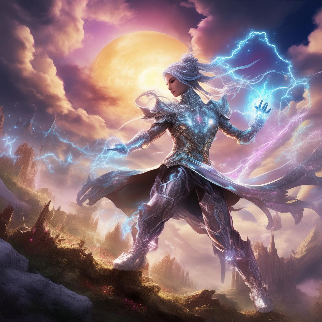 The Luminous Symphony of the Multiverse's Heart: A Tale of Fated Rebirth