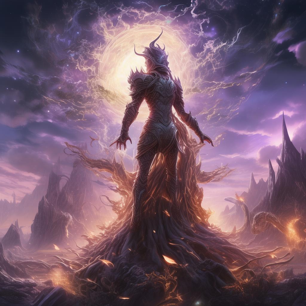 Veiled Realms: The Enigma of the Azure Moon