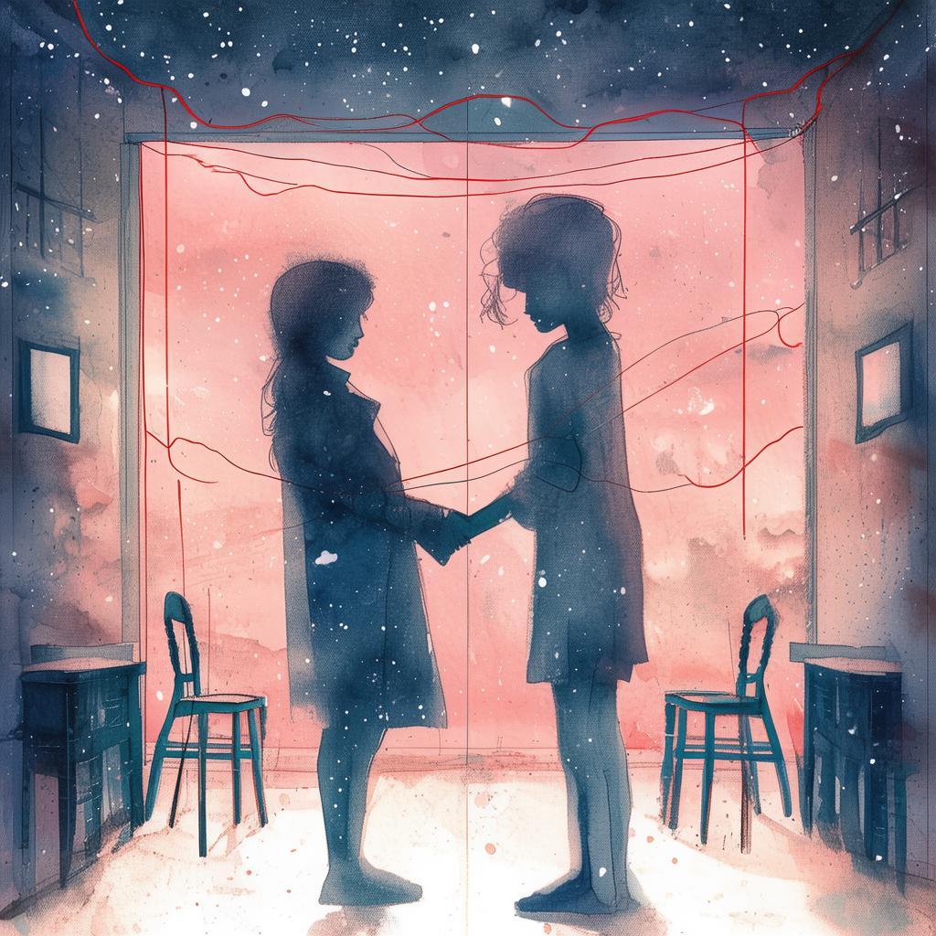 The Celestial Veil: Tian and Wei's Forbidden Bond