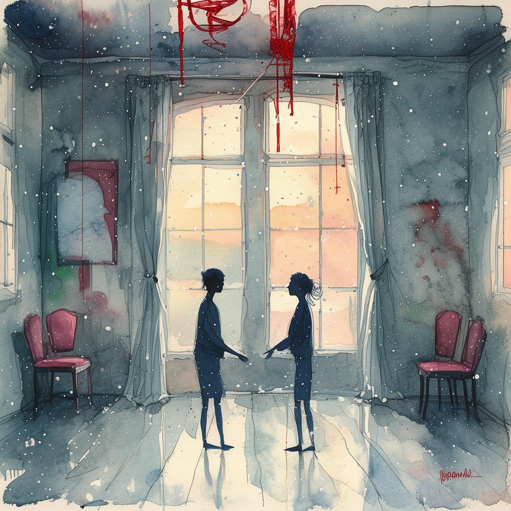 The Veil of the Past: A Haunting Romance in the Shadows of Time