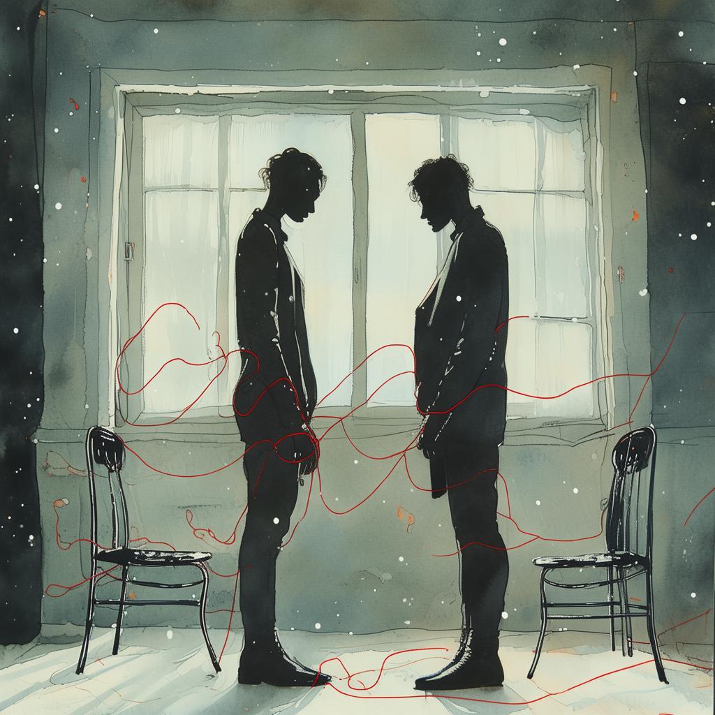 Interstellar Embrace: A Distant Love Unveiled