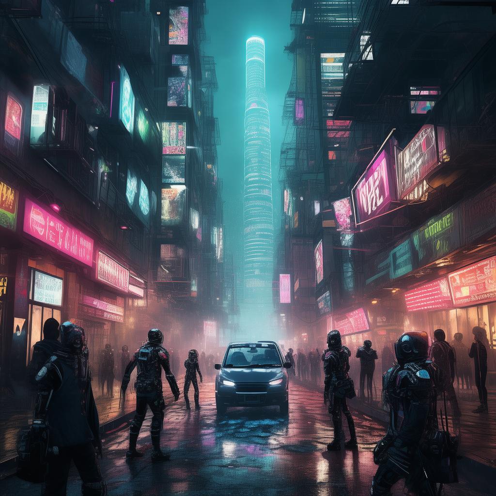 Neon Paladin's Reckoning
