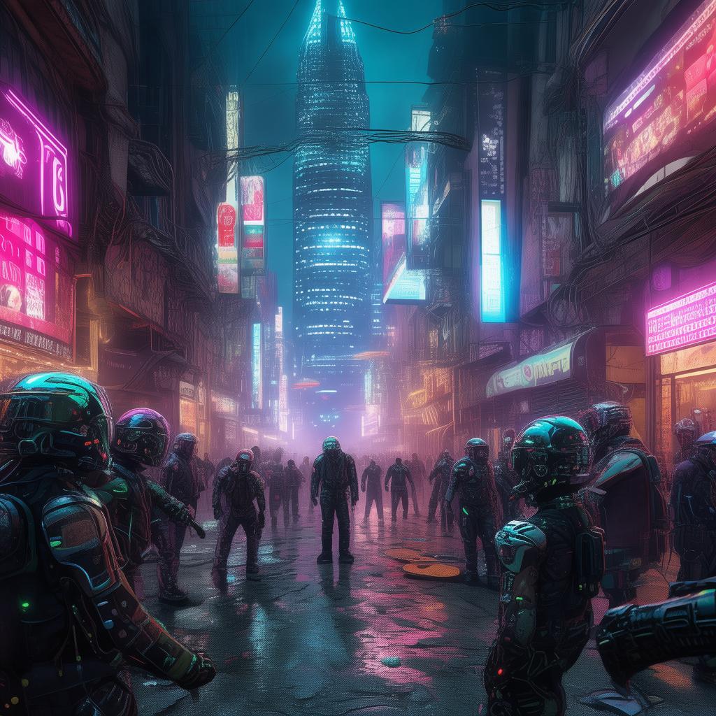 Neon Shadows: The Last Echo of Cyberpunk