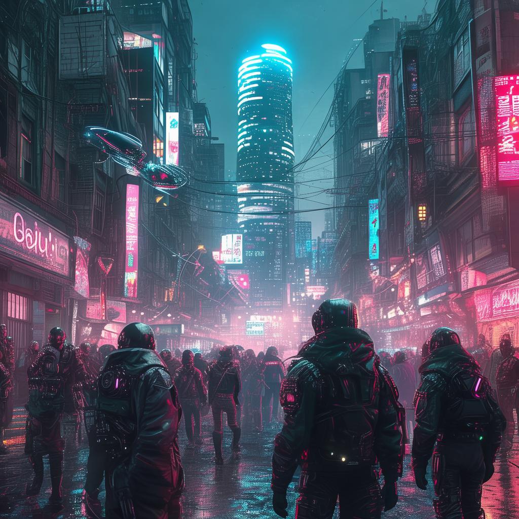 The Neon Web: A Sinister Connection