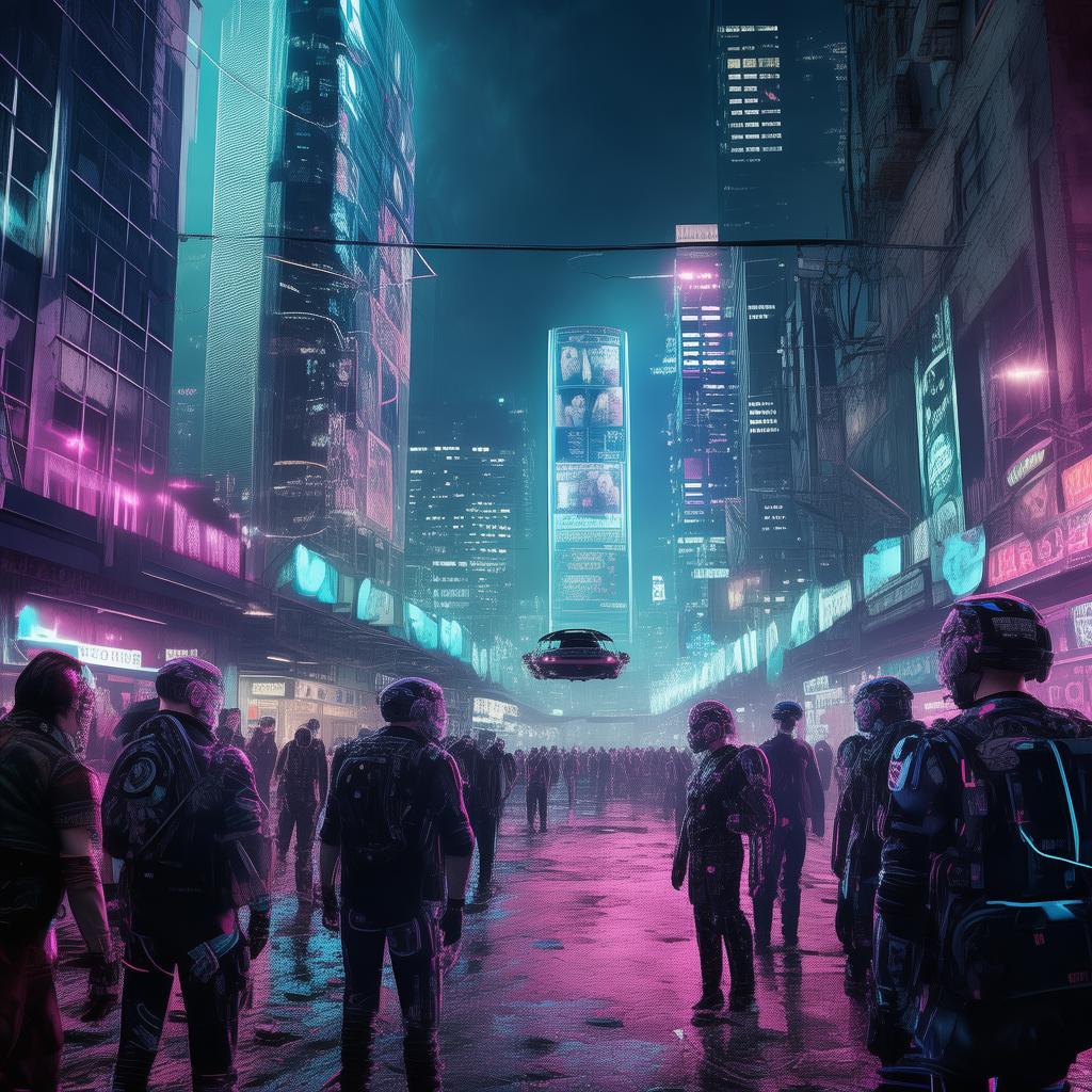 Neon Shadows: The Last Echo of Reality