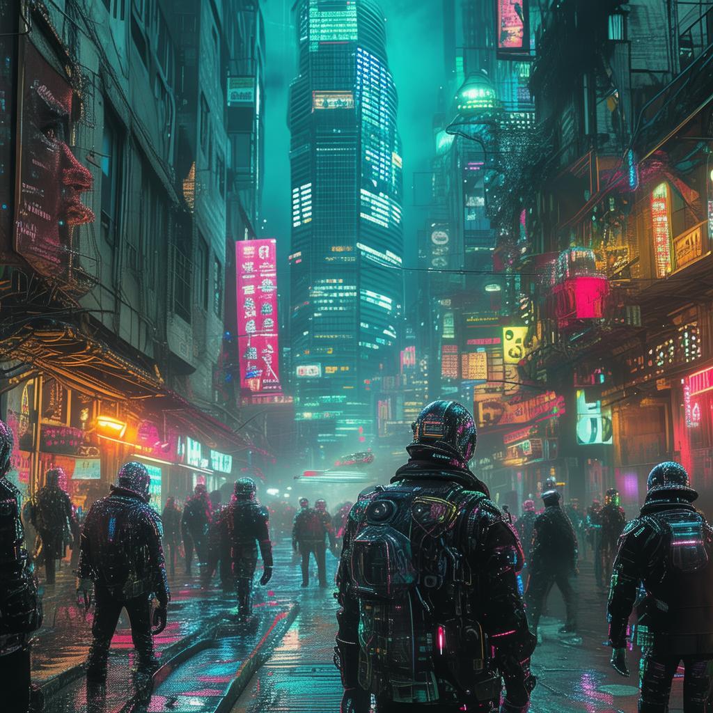 The Shadowed Heist: A Cyberpunk Reckoning