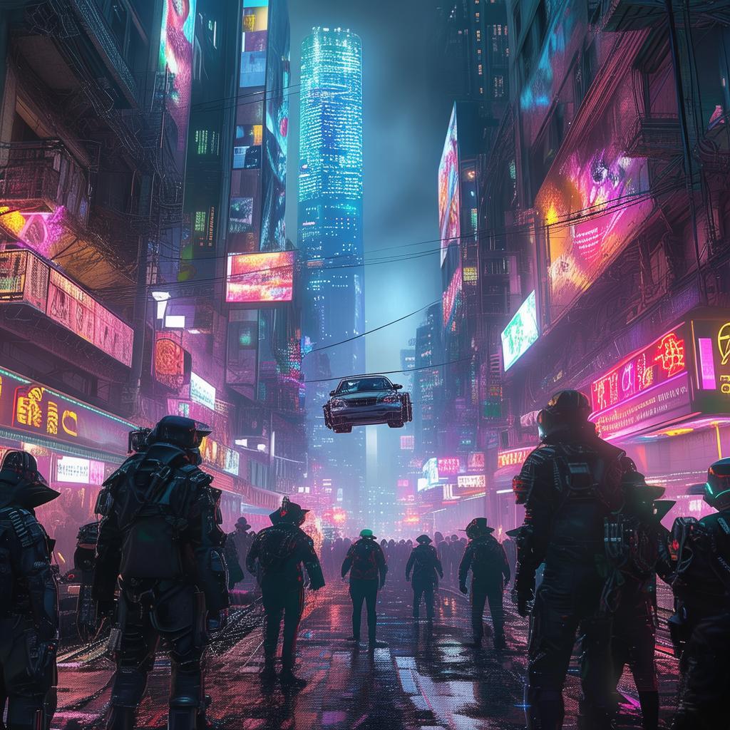 Neon Shadows: The Escape from Labyrinth City