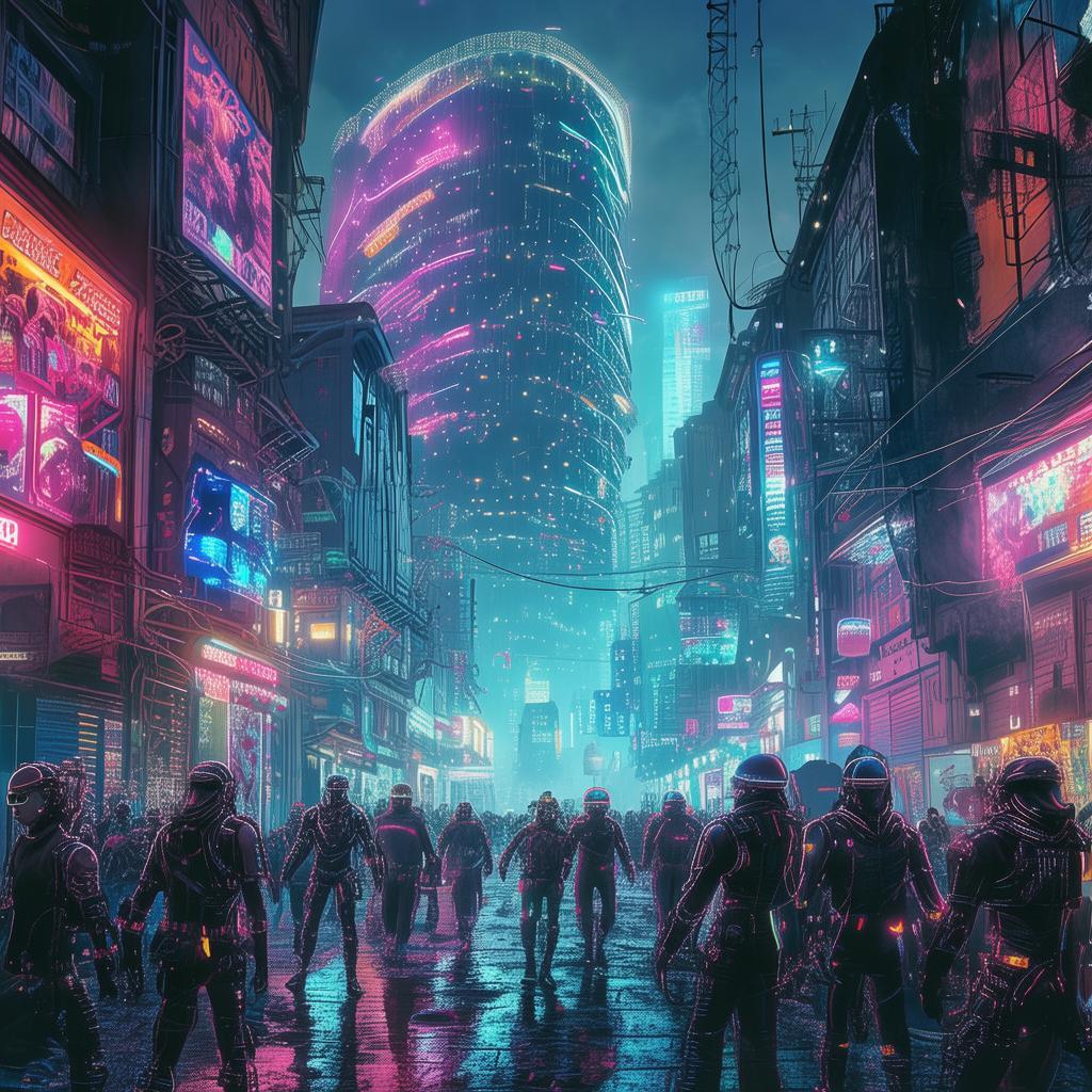 The Cyberpunk Oracle Prophecy: The Holo-Nebula's Revolution