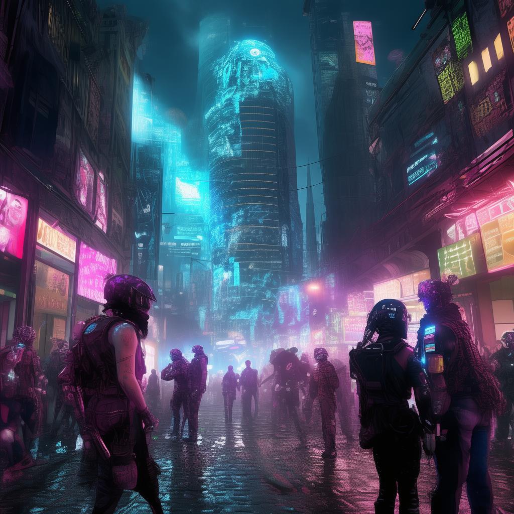 The Neon City's Shadow: A Point Score Riddle