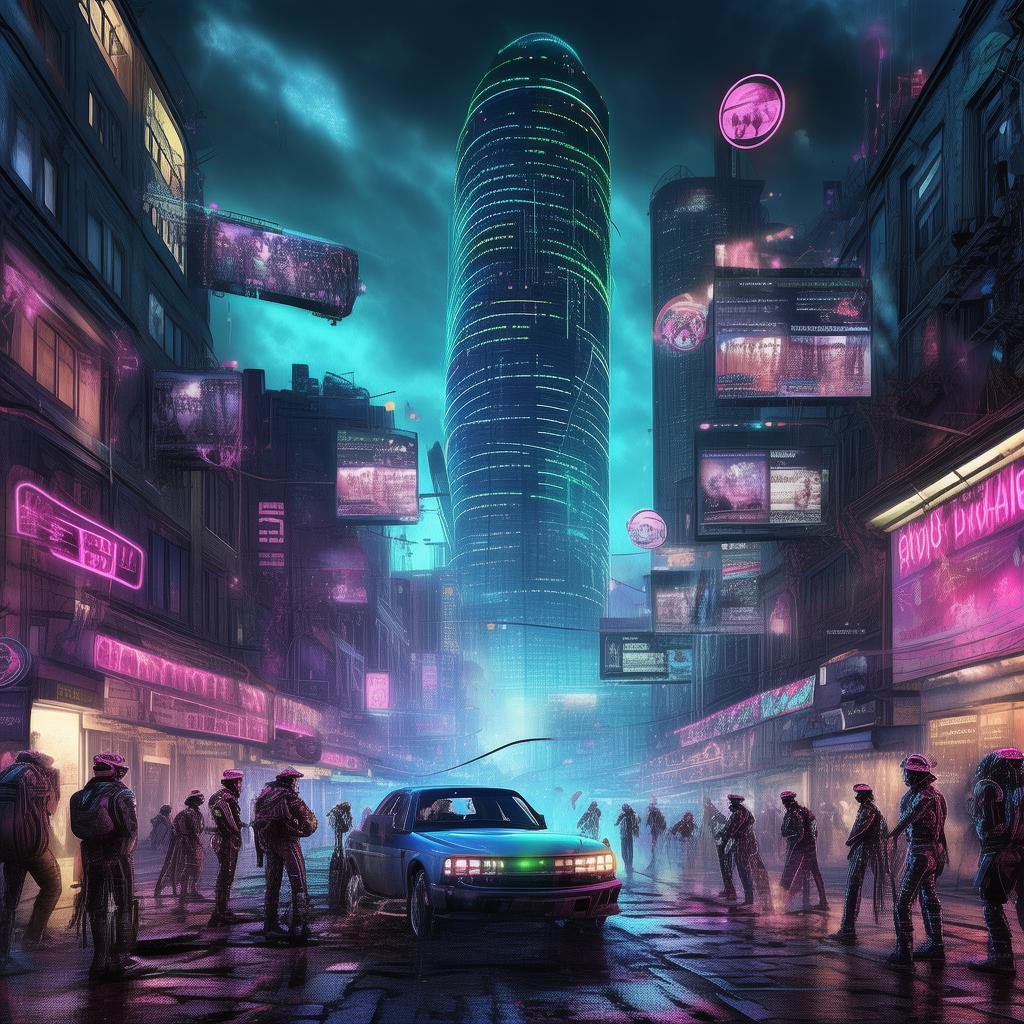 Shadows of the Neon City: The Last Stand of the Cyber Avenger