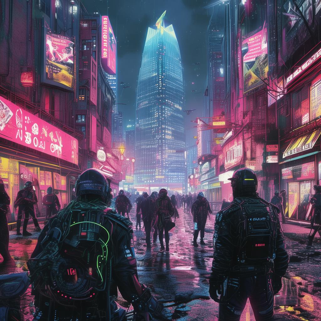 The Neon Requiem: Echoes of the Digital Underworld