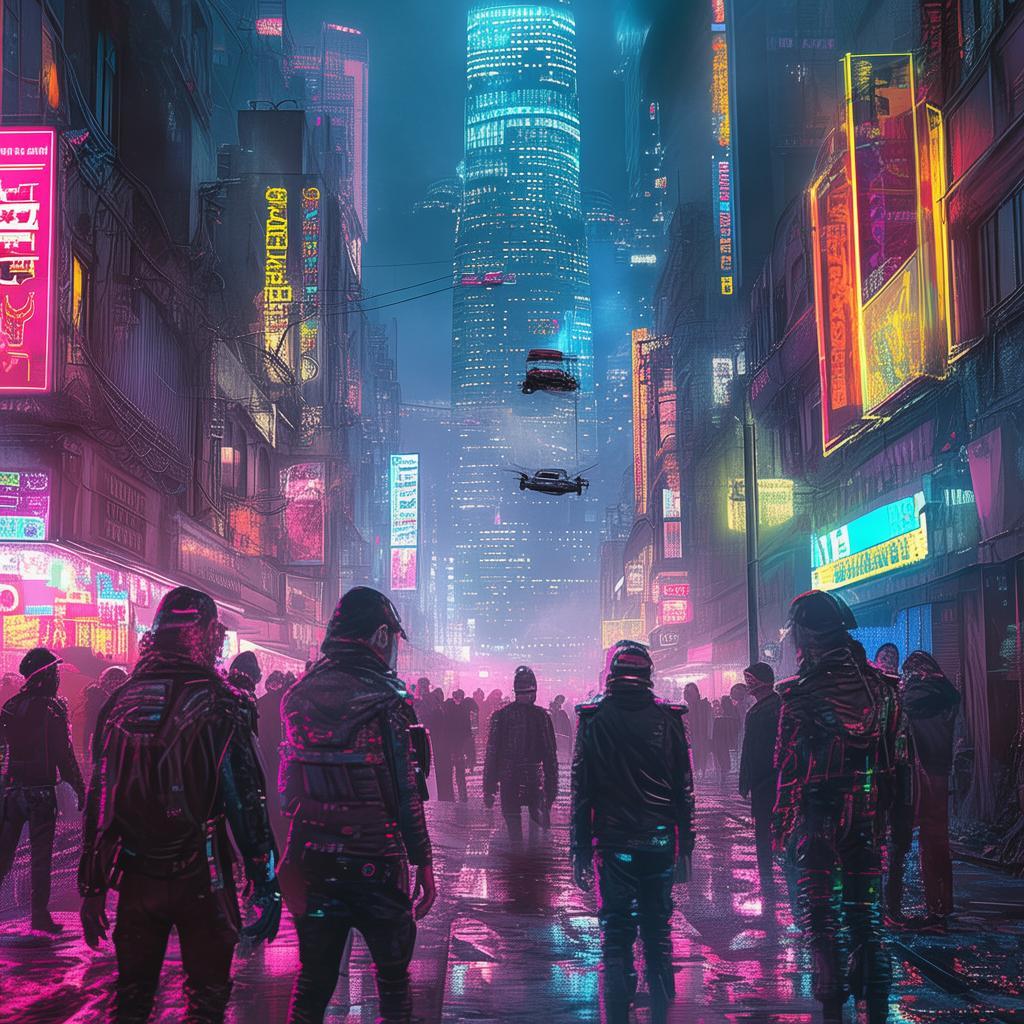 Shadows of Neon Echoes