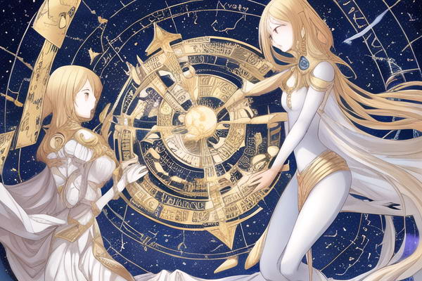 天秤座与双鱼座的缘分：星盘中的浪漫交响曲
