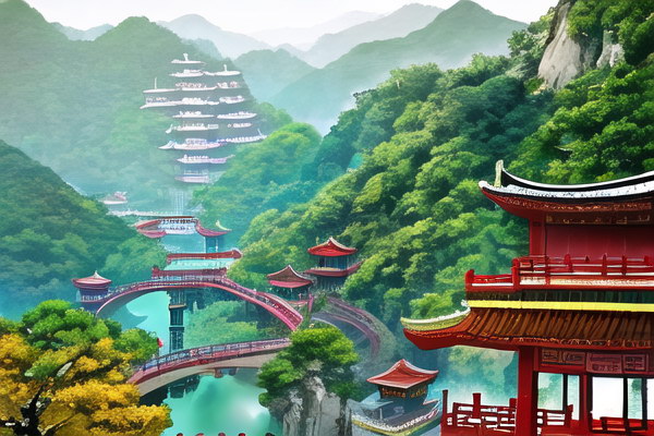畅游龙形峡体验惊险刺激的一日漂流之旅