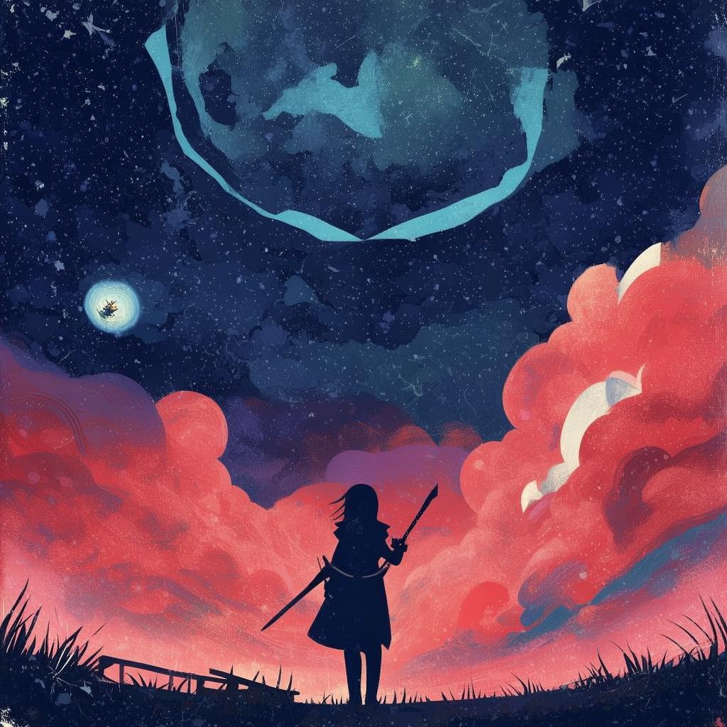 The Shadow of the Moonlit Night