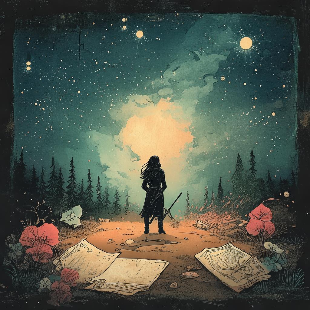 The Starry Requiem: Echoes of the Celestial Shaw